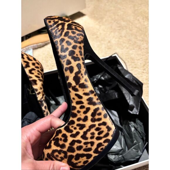 YSL Tribtoo Leopard Pumps - Picture 3 of 7